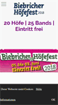 Mobile Screenshot of hoefefest.de
